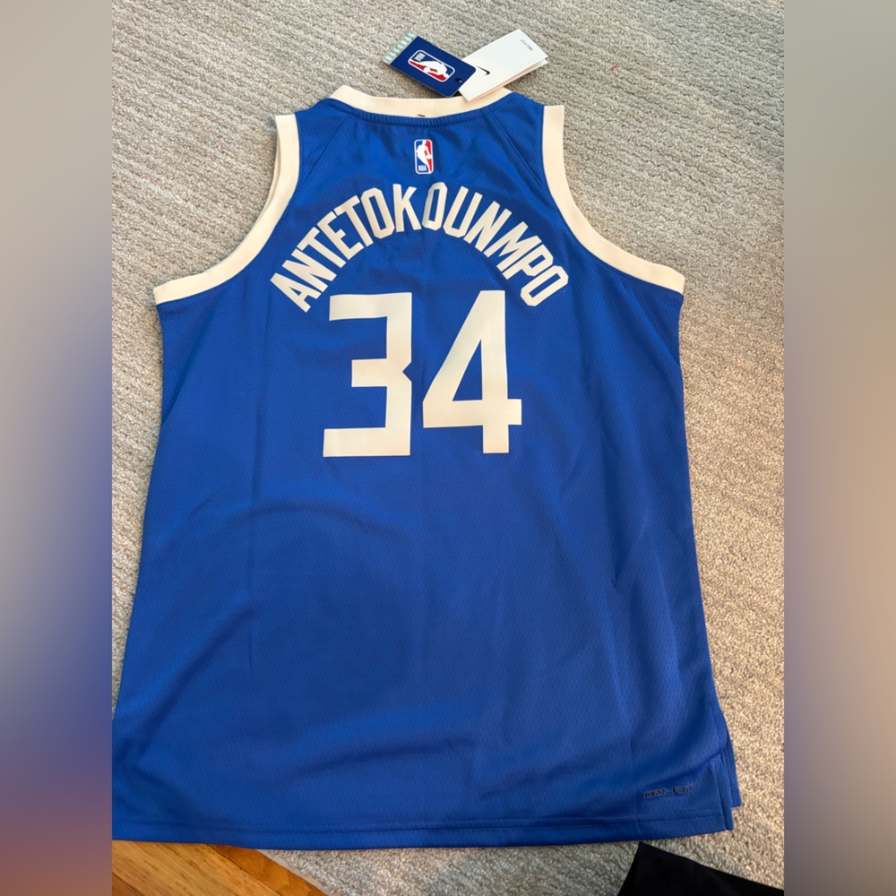 Official Antetokounmpo Bucks Jersey